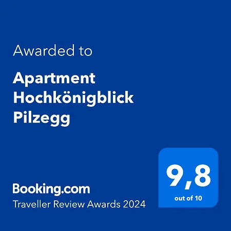 Apartment Hochkoenigblick Pilzegg